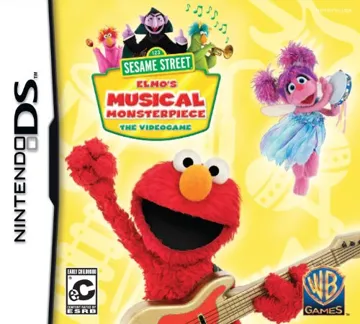 Sesame Street - Elmo's Musical Monsterpiece (USA) (En,Es) box cover front